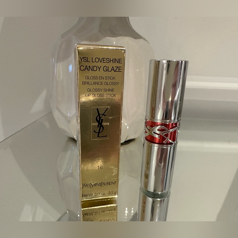 Yves Saint Laurent Love Shine Candy Glaze Gloss #16 Watermelon High NWT